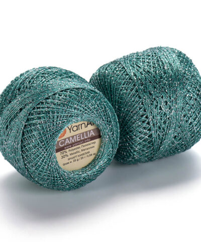 yarnart_camellia_427_horgolofonal_turkiz_ezust_thewowfonal.hu
