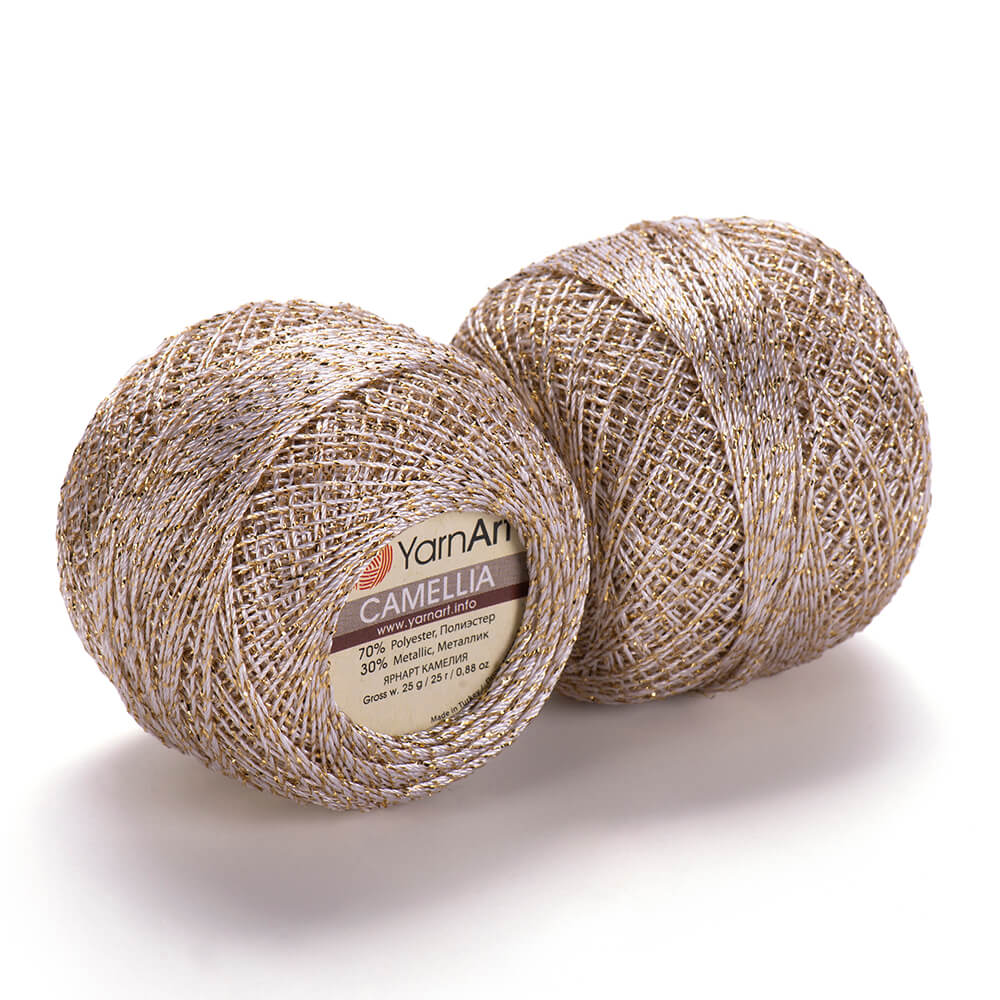 yarnart_camellia_430_vilagos_arany_horgolofonal_thewowfonal.hu